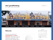 Tablet Screenshot of goodthinking.com.au